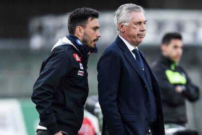 Davide Ancelotti e Carlo Ancelotti