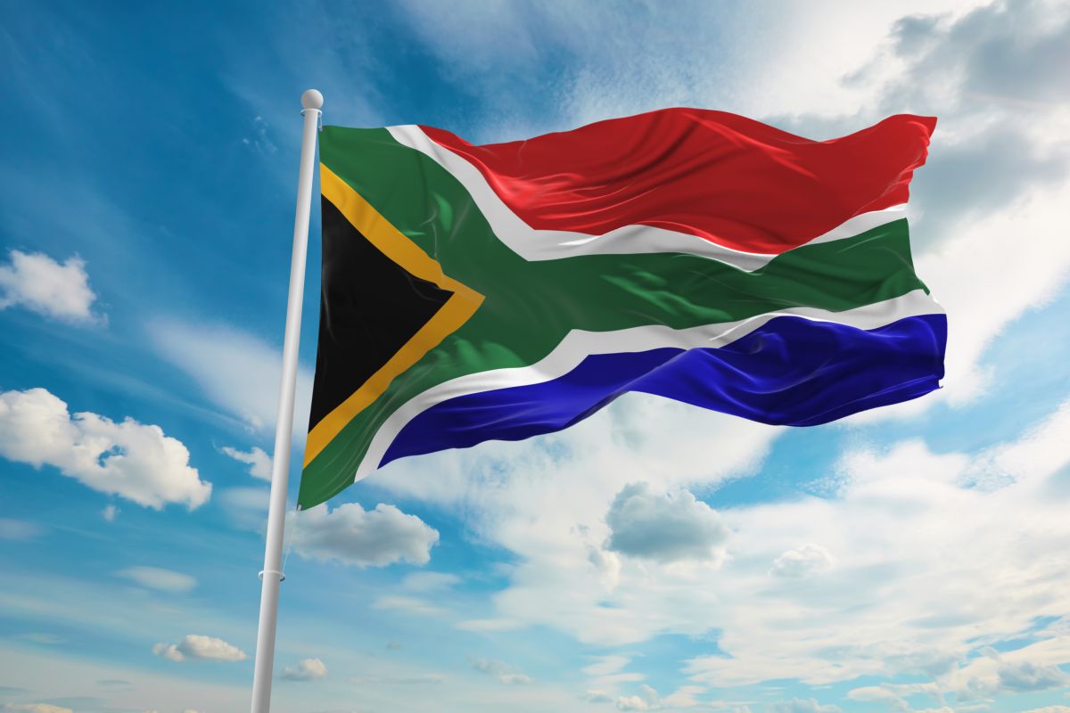 bandiera sud africa