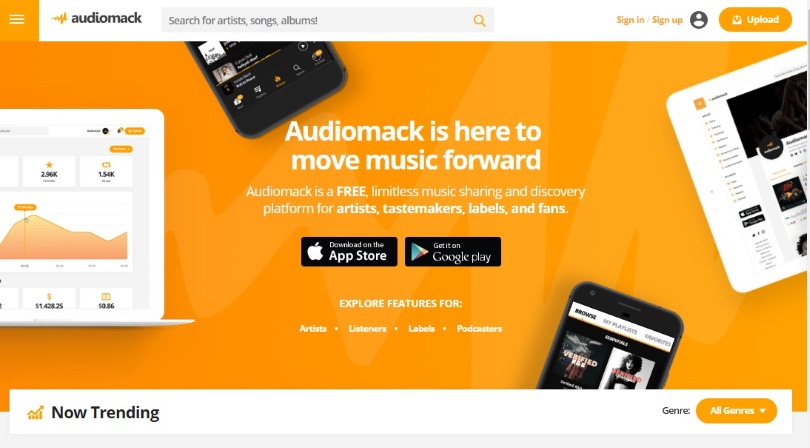 Audiomack è un nuovo servizio per scaricare musica online gratis