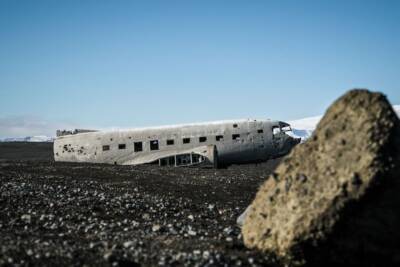 Carcassa incidente aereo