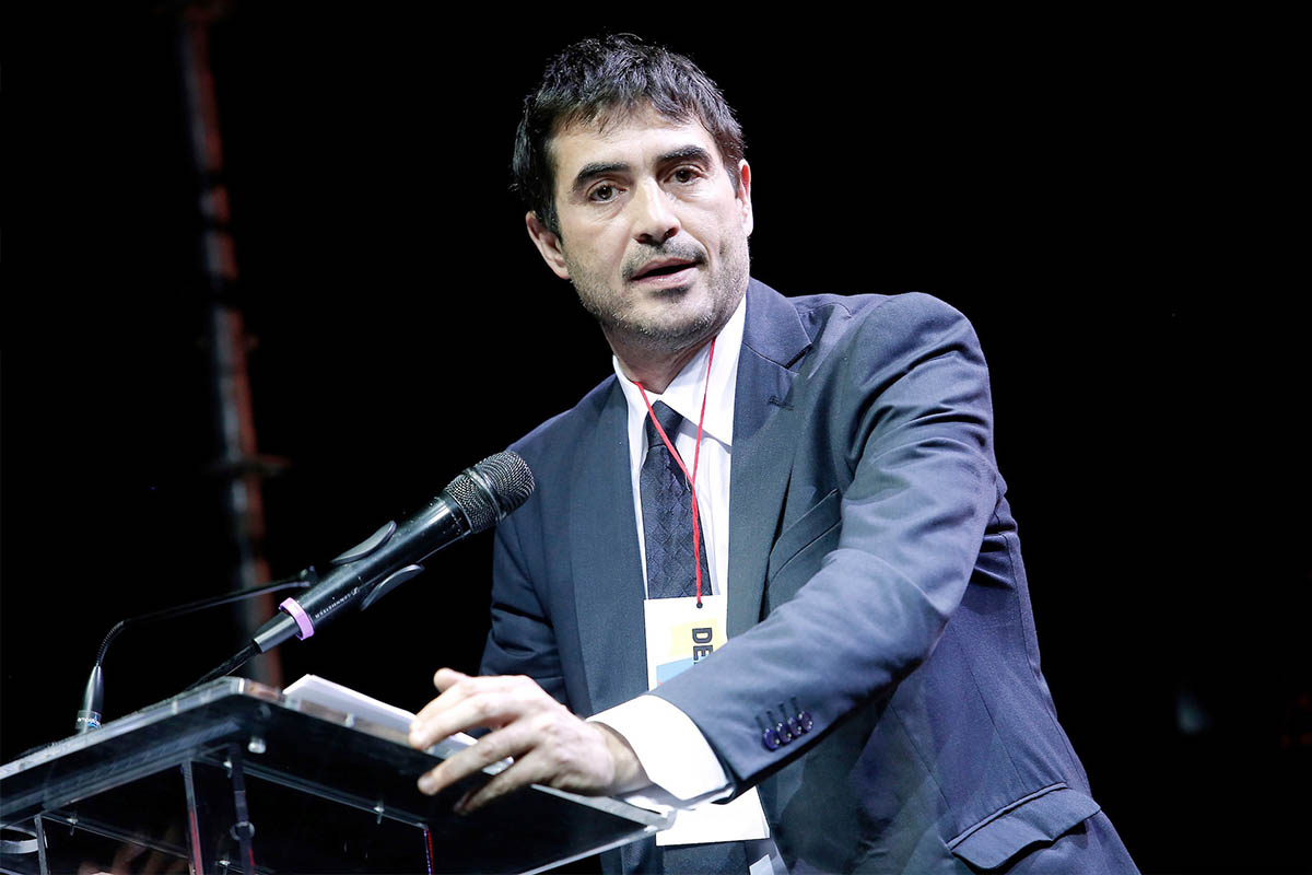 Nicola Fratoianni, il segretario di Sinistra Italiana