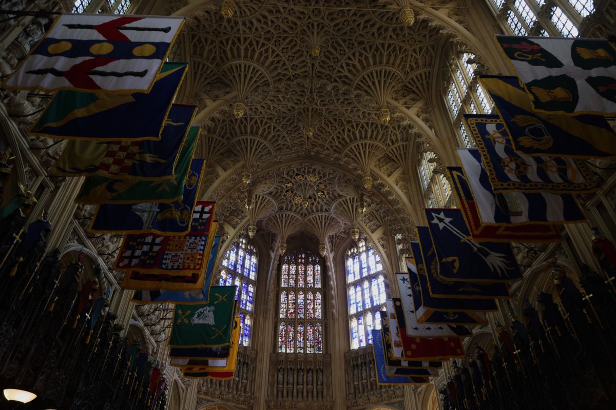 Architettura abbazia Westminster a Londra