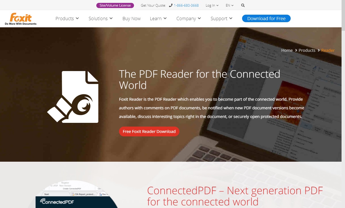 Lettore PDF Foxit Reader