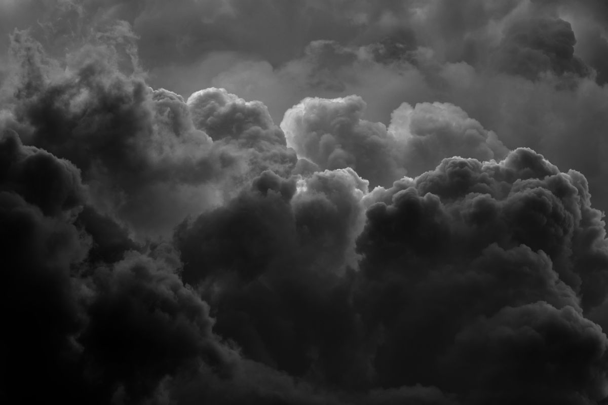 nuvole nere, temporale, tempesta