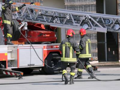 vigili del fuoco ,camion