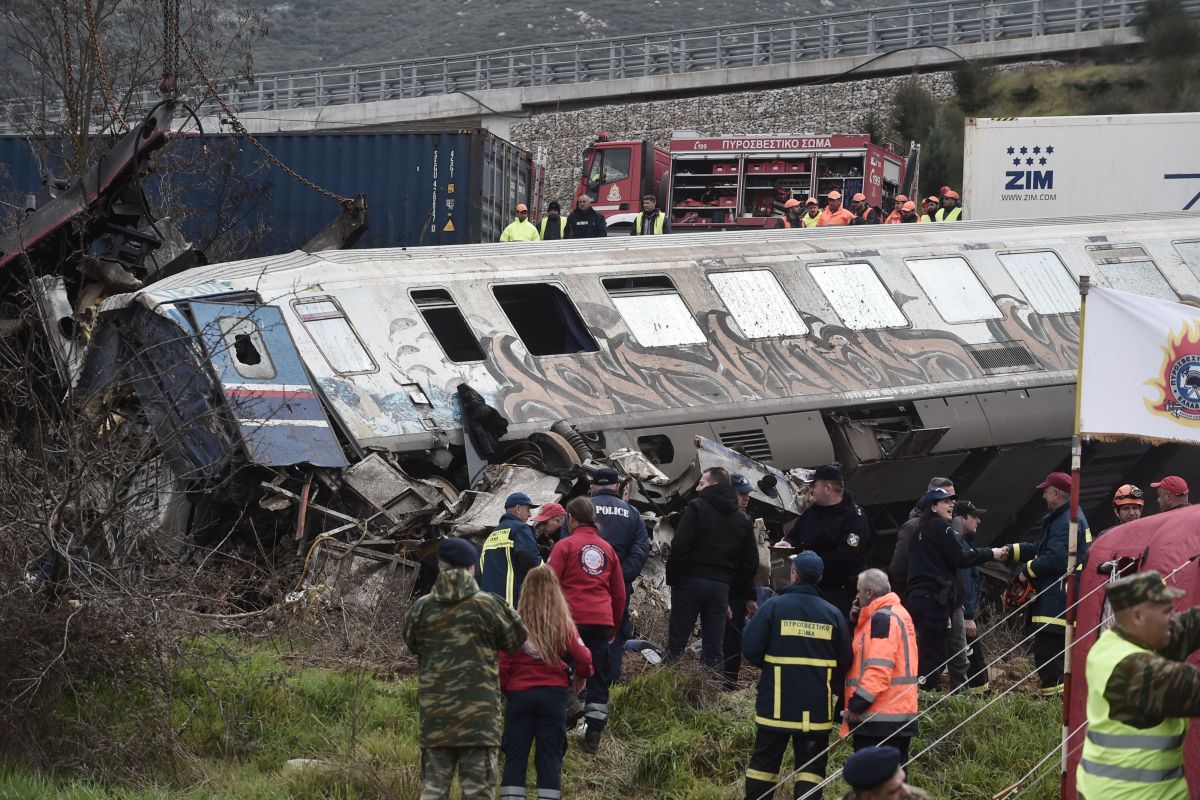 incidente treno grecia 1 marzo 2023