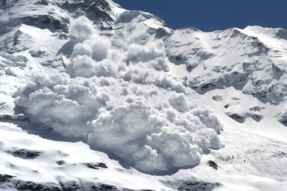 valanga di neve
