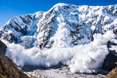 valanga di neve