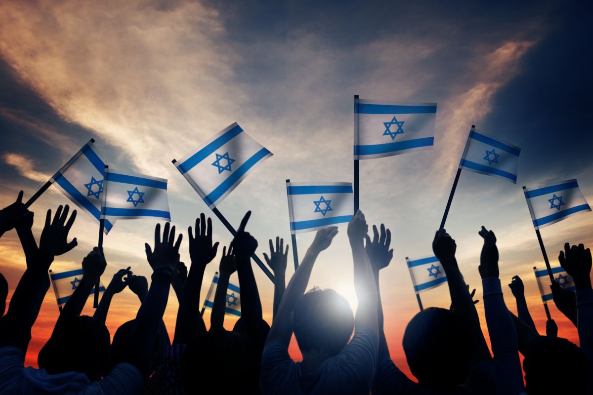 proteste bandiere israele