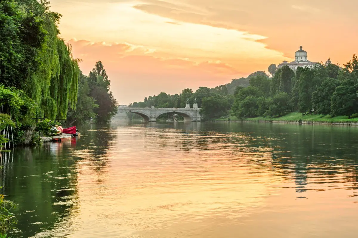 Torino Piemonte fiume Po