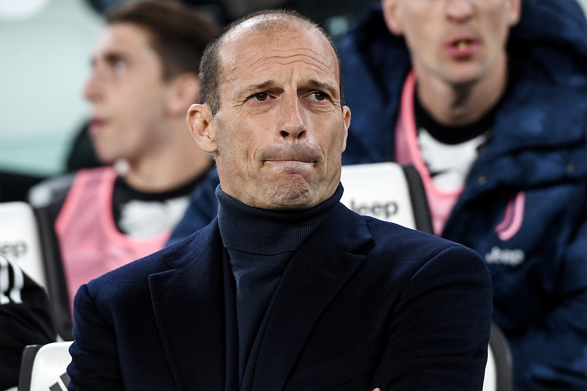 Rissa in diretta tra Allegri e Teotino: il tecnico della Juventus non è più “calmo”