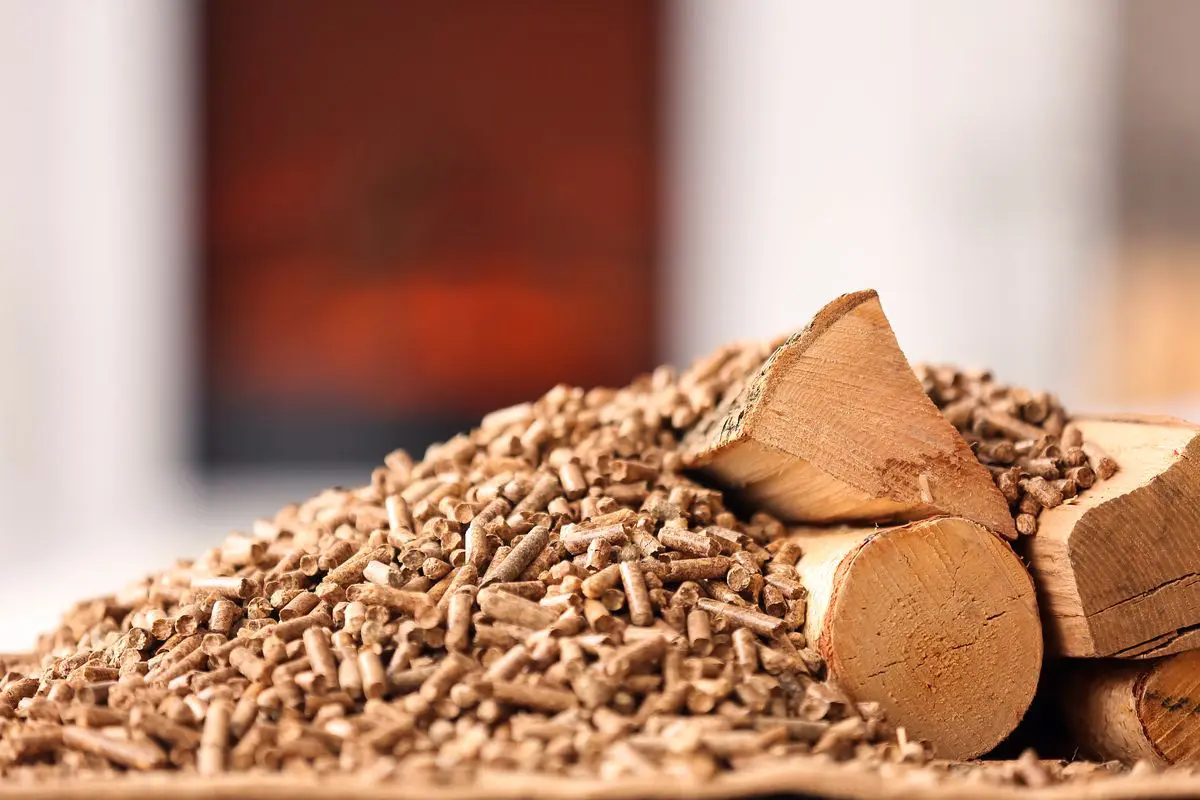 Legna pellet combustibile