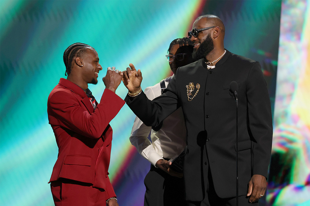 Bronny James e LeBron James