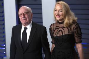 Rupert Murdoch e Jerry Hall