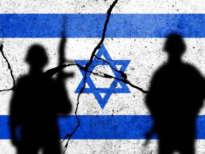 ombre di soldati di Israele