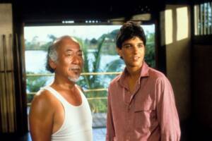 Karate Kid, Pat Morita e Ralph Macchio