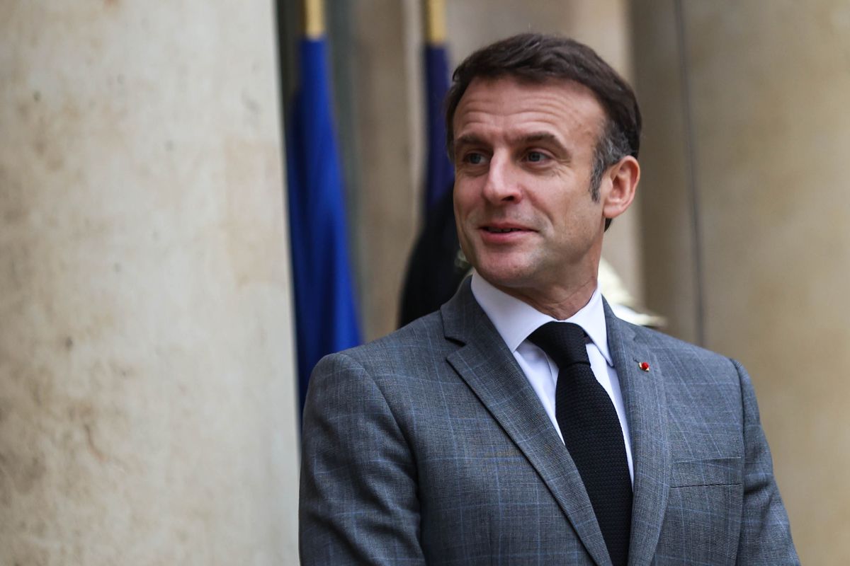 Arriva la lettera del presidente francese Emmanuel Macron