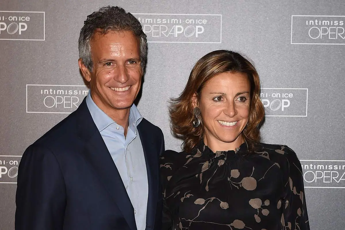 Deborah Compagnoni e Alessandro Benetton