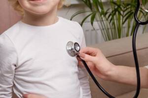 visita medica per un bambino