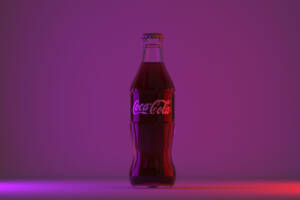 Una bottiglia di Coca-Cola