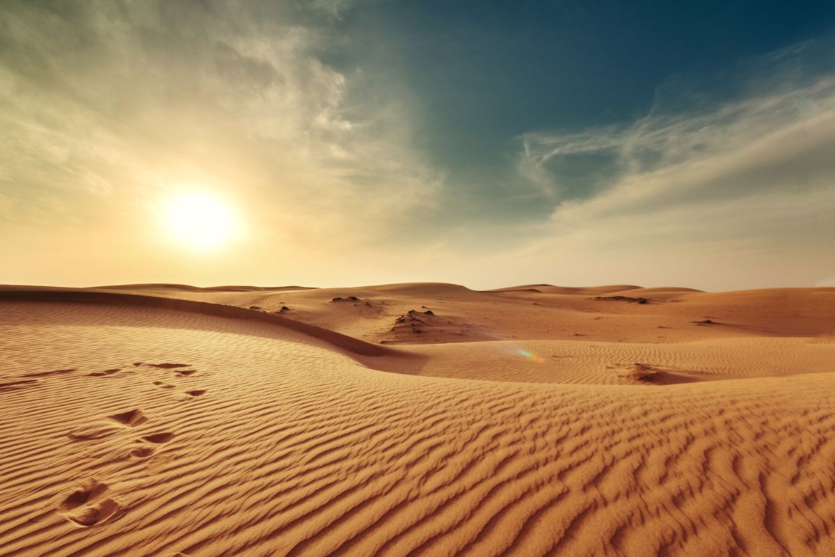 deserto di sabbia