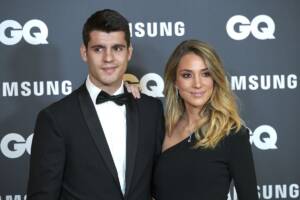 Alvaro Morata e Alice Campello