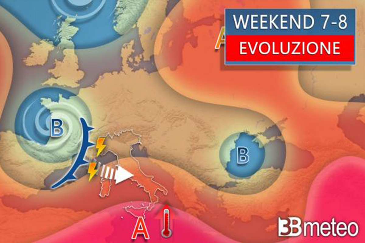 Meteo 7-8 settembre 2024