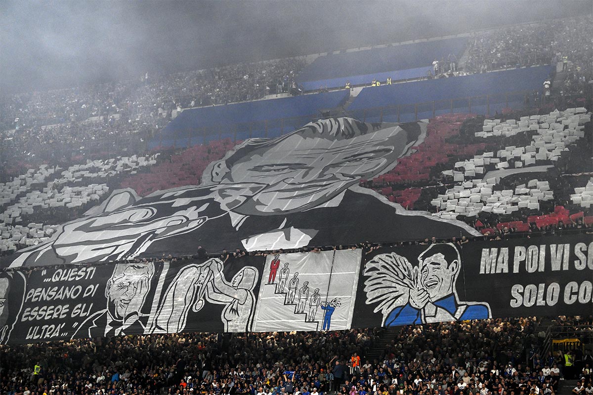 Coreografia Curva Sud Milan