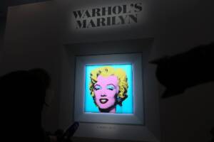 Andy Warhol Blue Marilyn