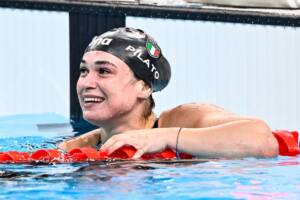 Benedetta Pilato in piscina