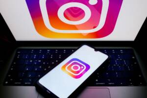 Il logo di Instagram