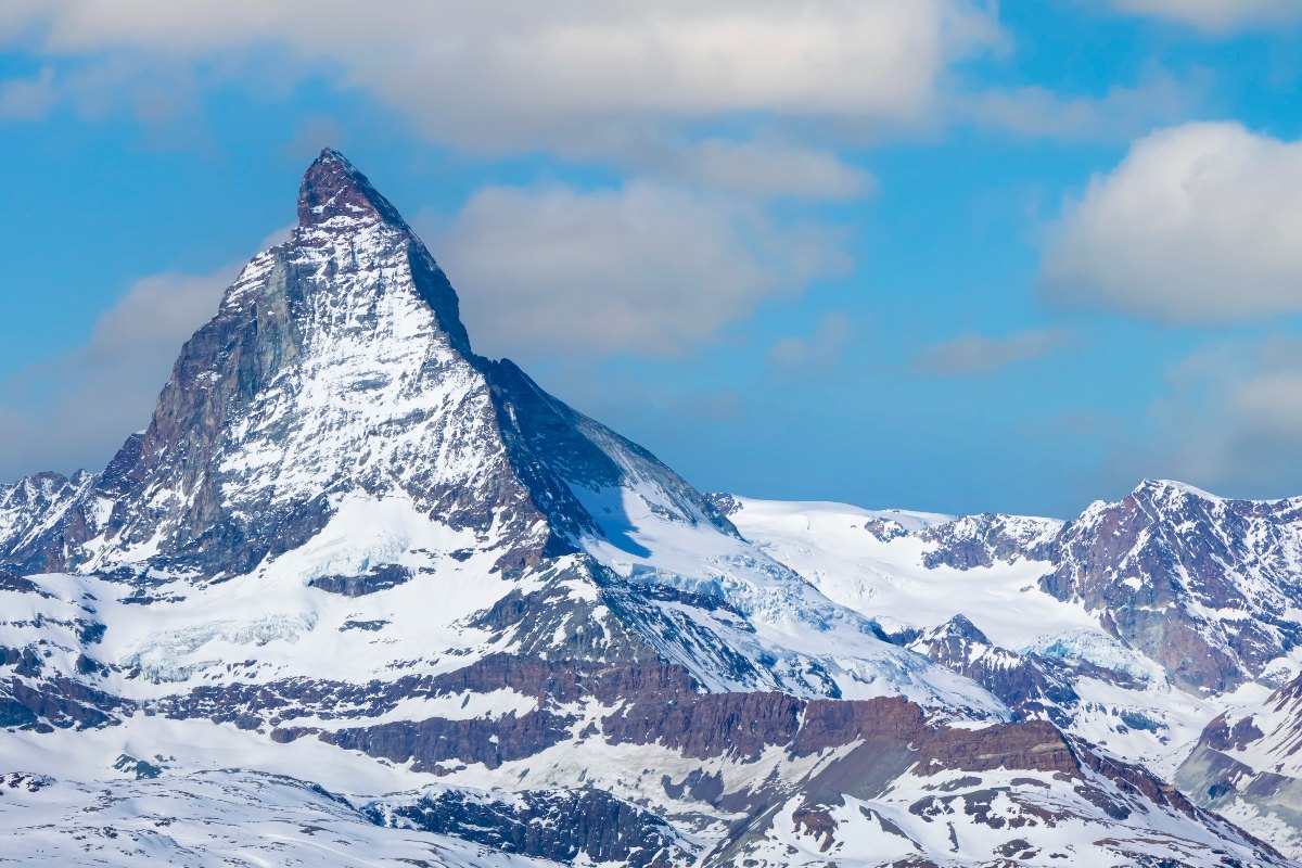Montagne Matterhorn in Svizzera