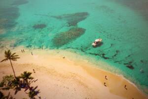 Spiaggia caraibica Repubblica Dominicana