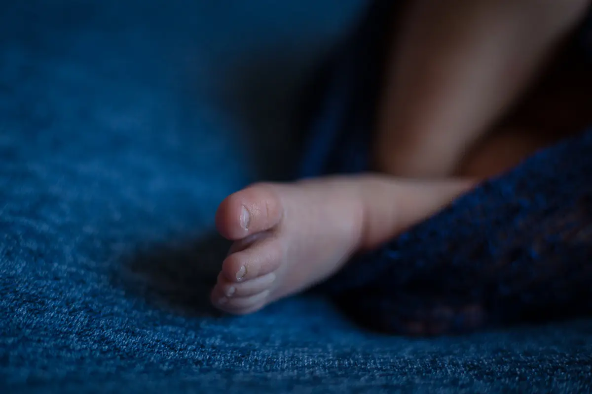 piedini di un neonato