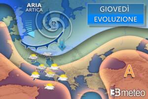 Meteo 9 gennaio 2025