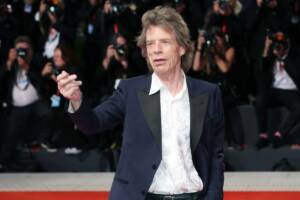 il cantante Mick Jagger