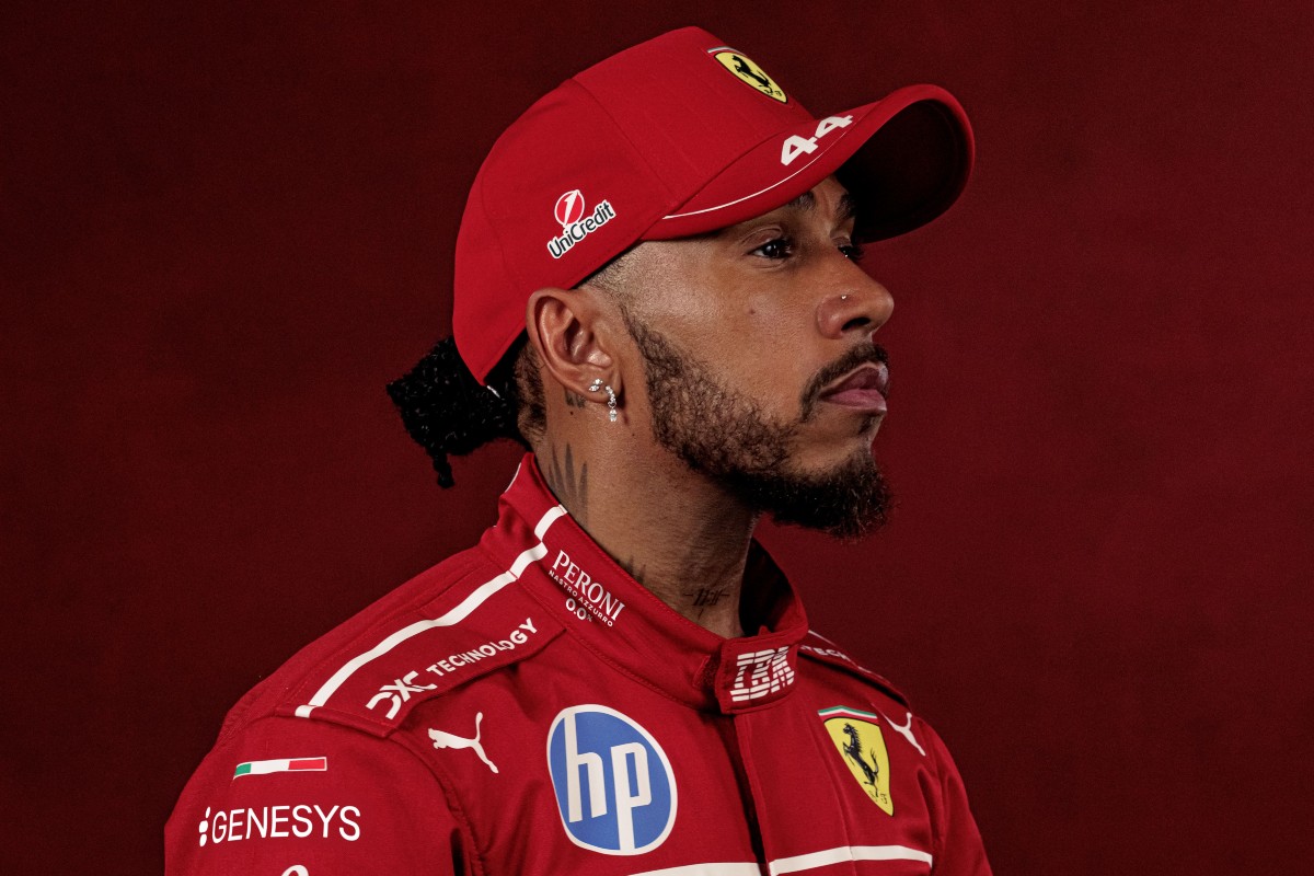 Lewis Hamilton, pilota della Scuderia Ferrari 2025