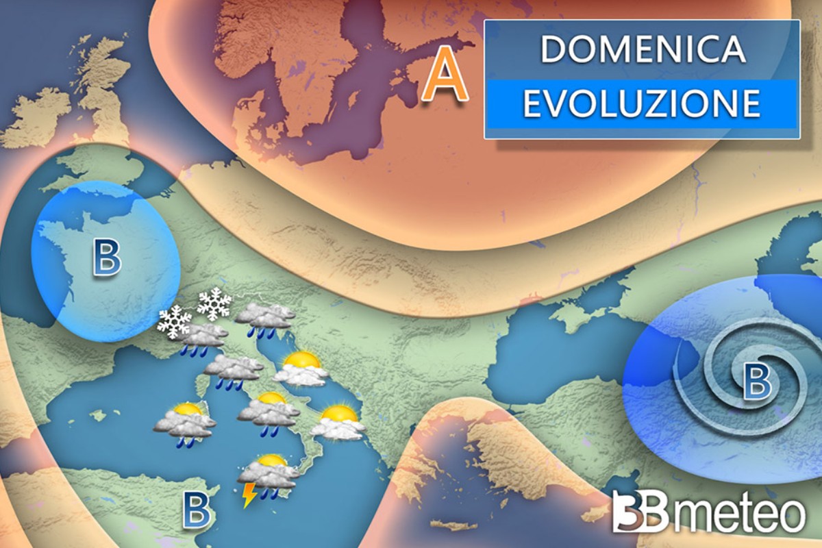 Meteo 9 febbraio 2025