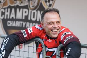 Loris Capirossi partecipa alla Champions Charity Race Legend al MotoLive