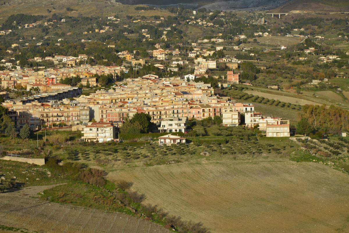 Panorama di Sambuca di Sicilia dall’alto