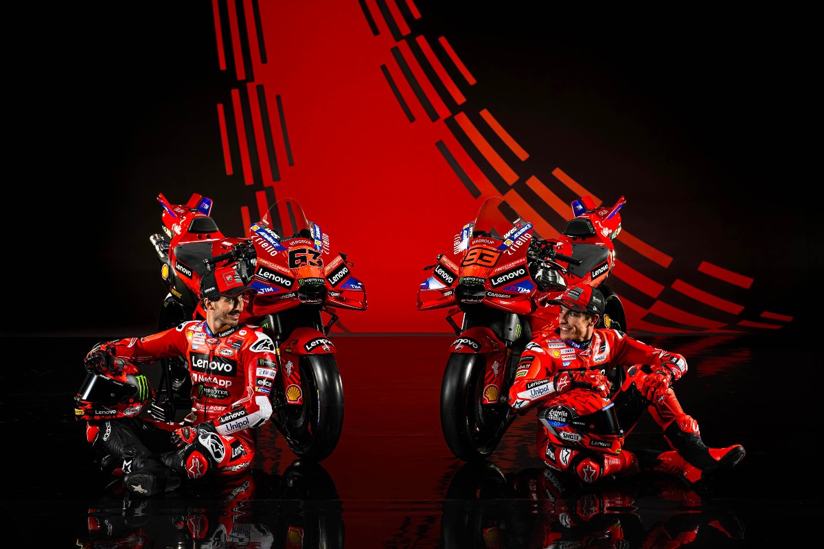 Ducati 2025 team factory di MotoGp