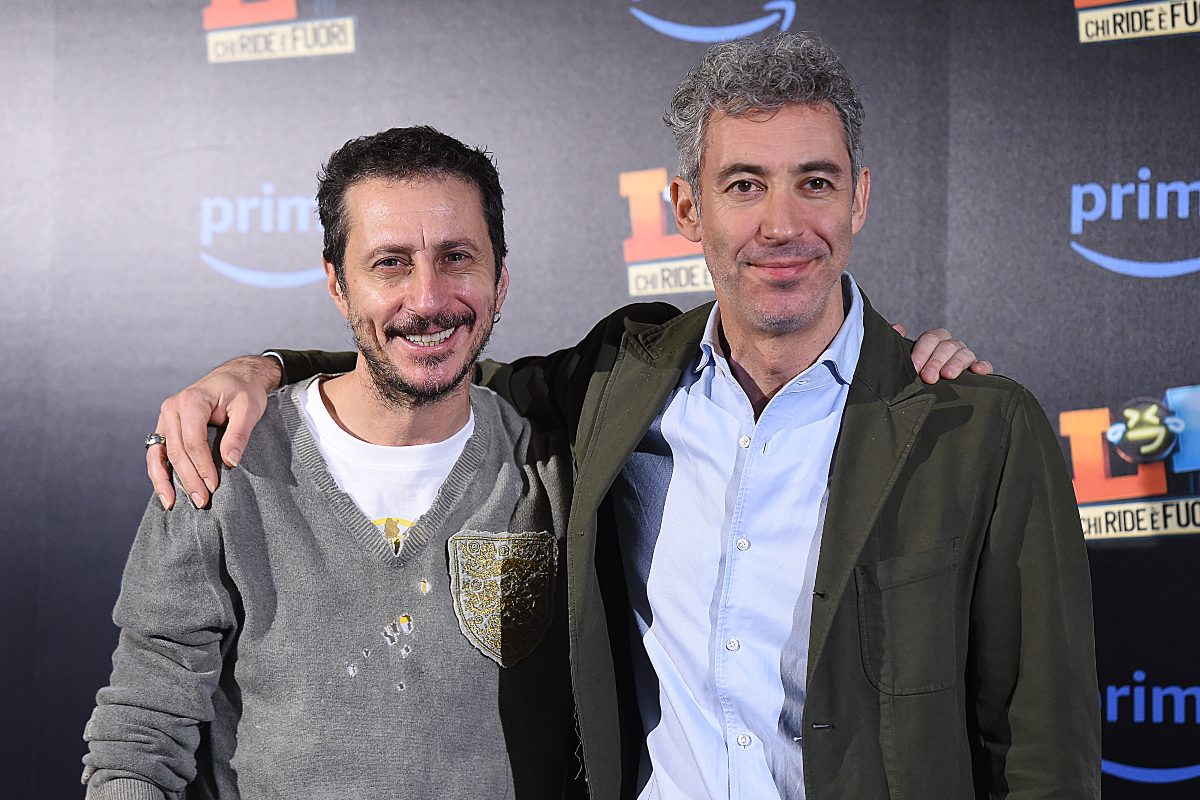 Luca Bizzarri e Paolo Kessisoglu al photocall di LOL – Chi ride è fuori 3