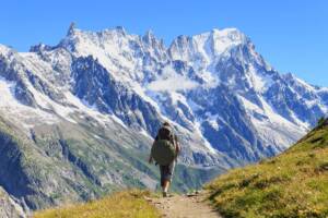 Escursione tra le montagne di Courmayeur