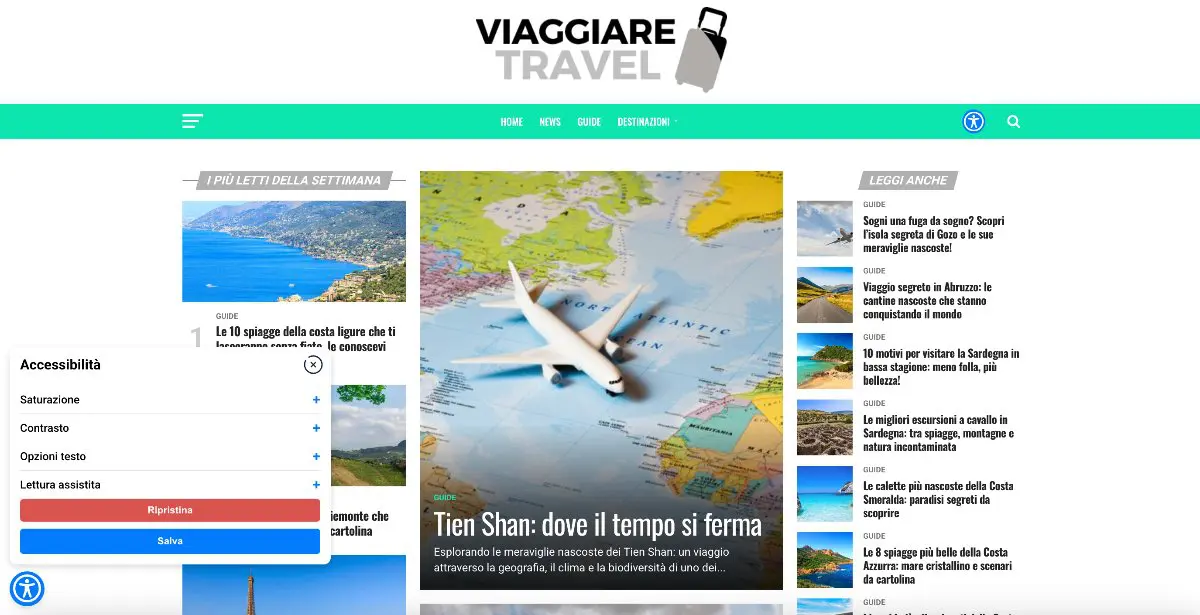 Sito Viaggiaretravel.it