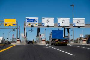 Casello in autostrada