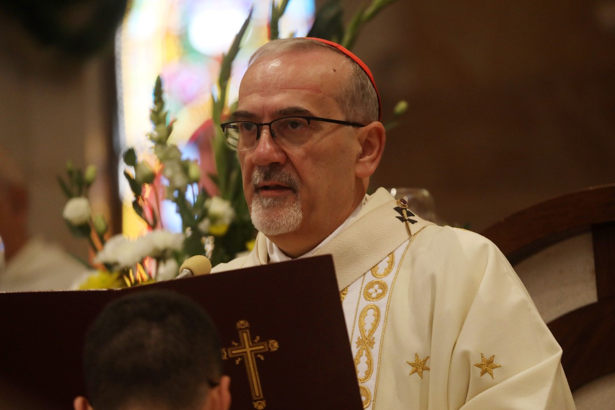 il cardinale Pierbattista Pizzaballa
