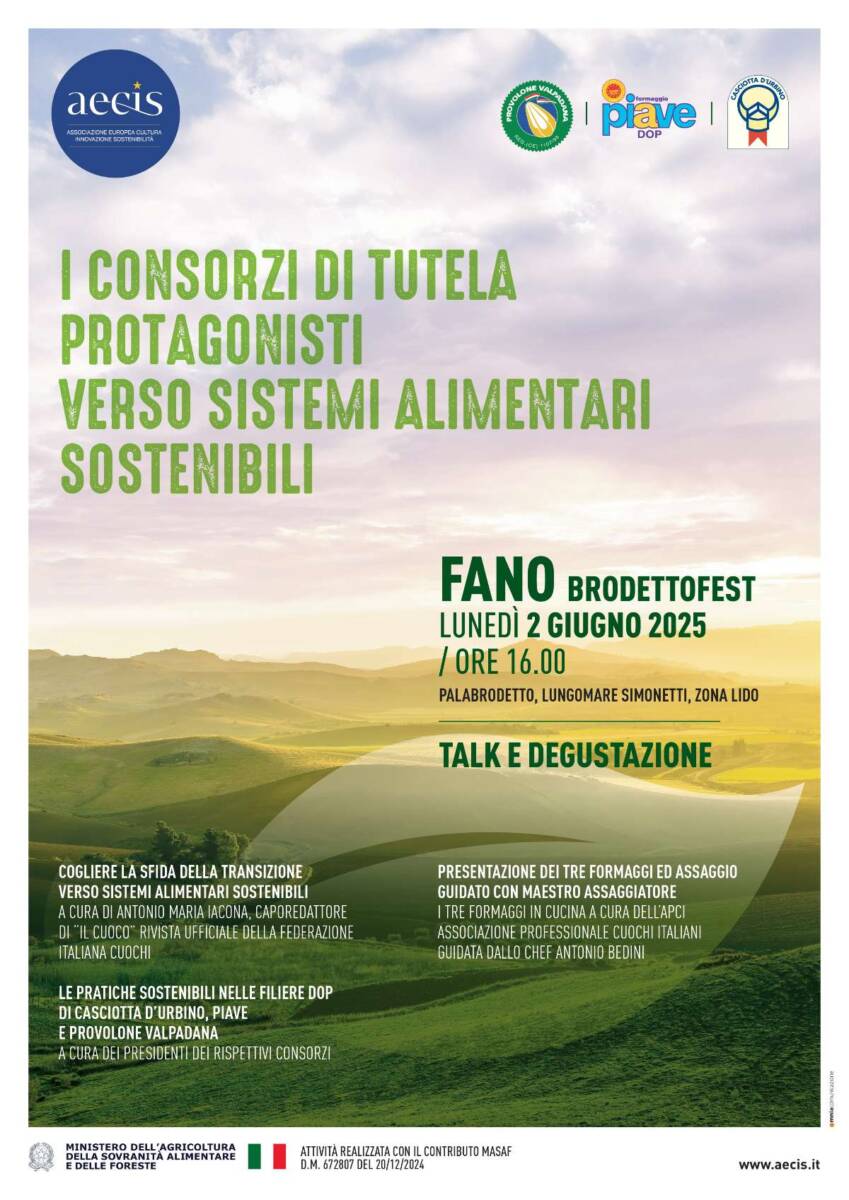 Appuntamento con “Talk e degustazione” il 2 giugno al BrodettoFest di Fano