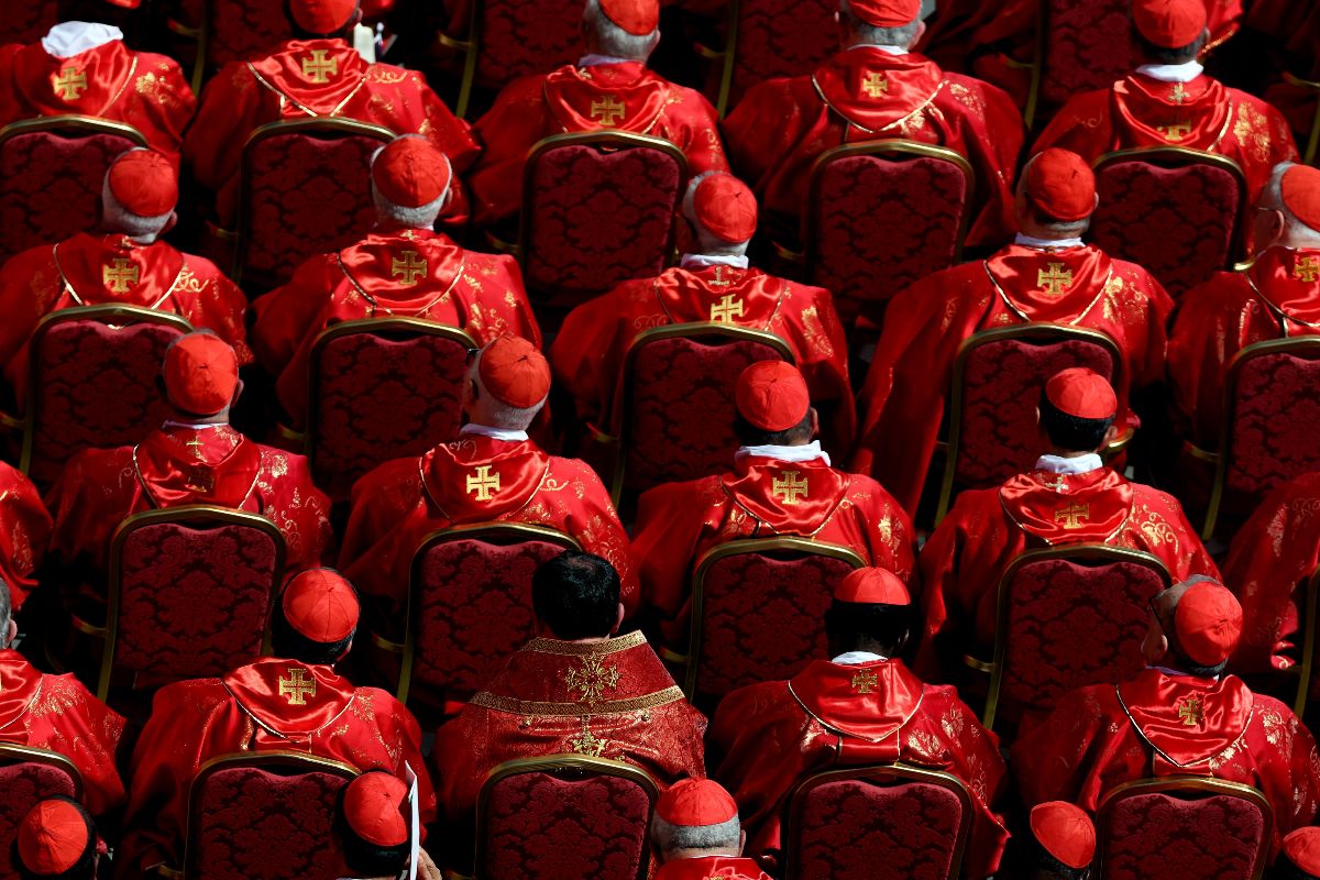 cardinali al funerale di Papa Francesco