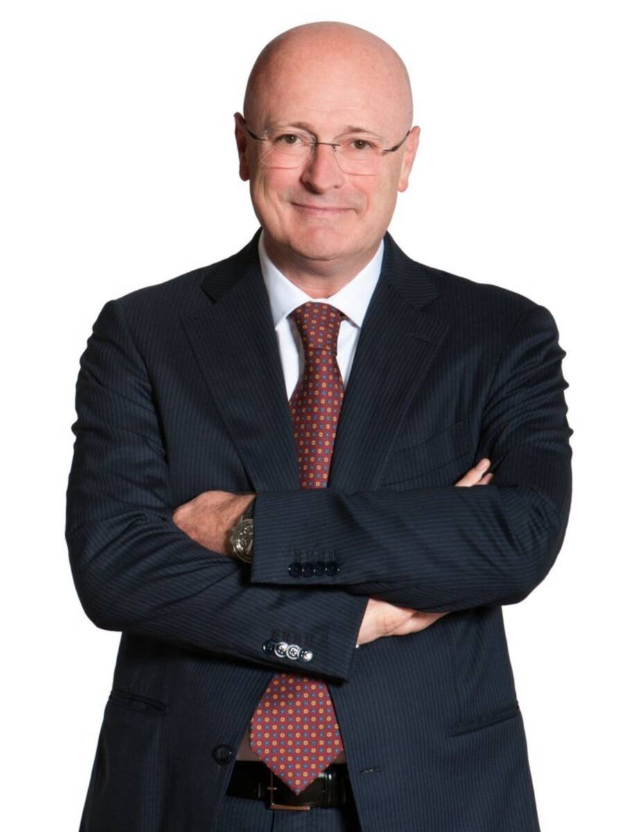 Primo piano di Giancarlo Fancel, Country Manager e CEO di Generali Italia.