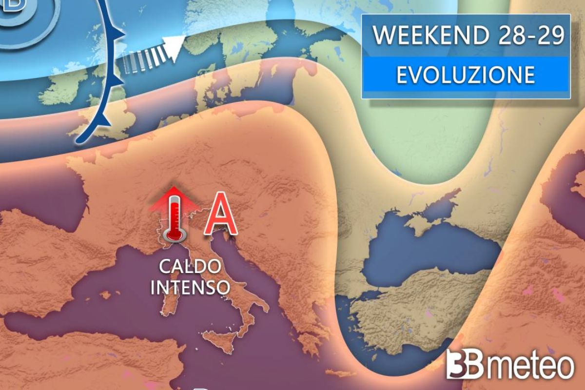 Meteo 28 e 29 giugno 2025